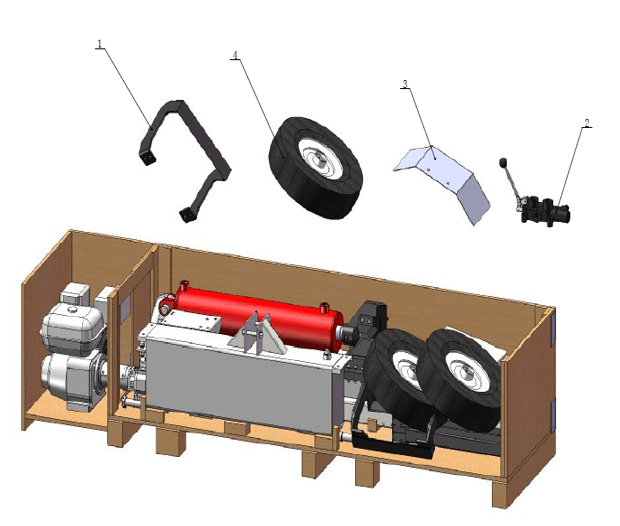 37 Ton Megga Splitter - Spare Parts