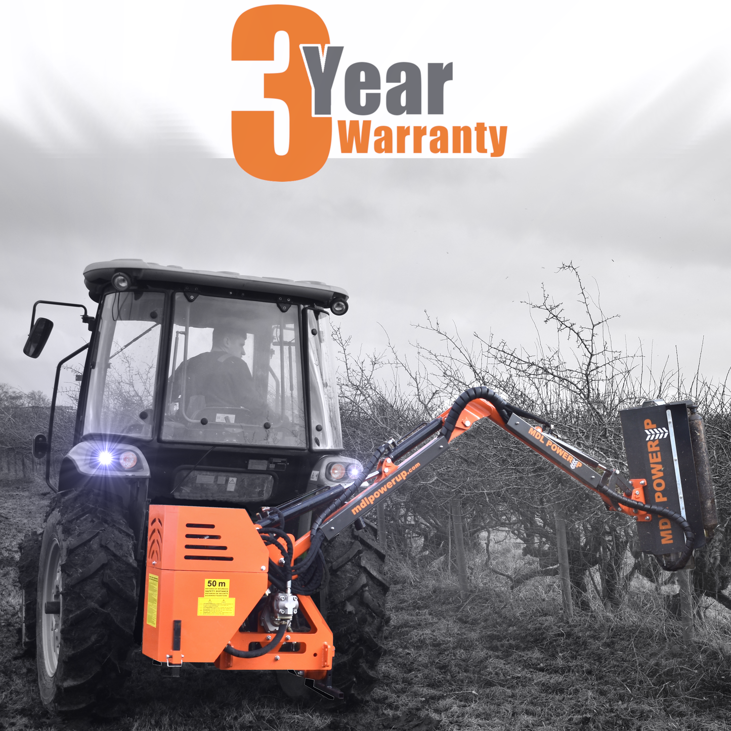Compact Tractor Hedge Cutter