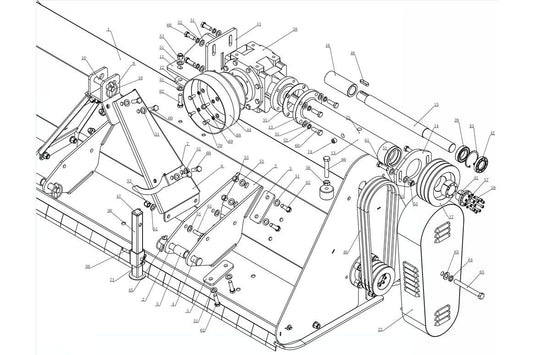 Old Model EFGC Mower - Spare Parts