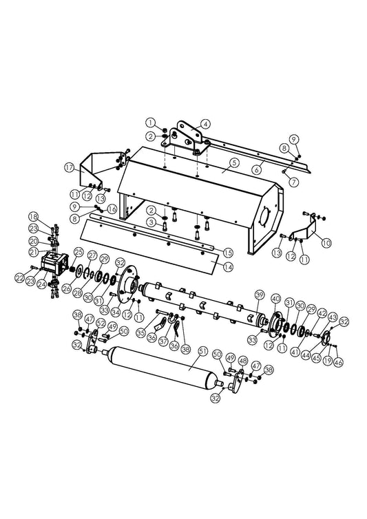 UK eCombi Hedge Cutter - Spare Parts