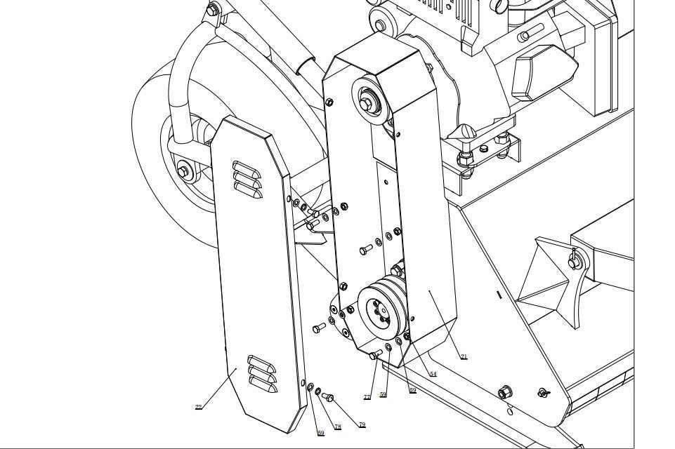 ATV Flail Mower - Spare Parts
