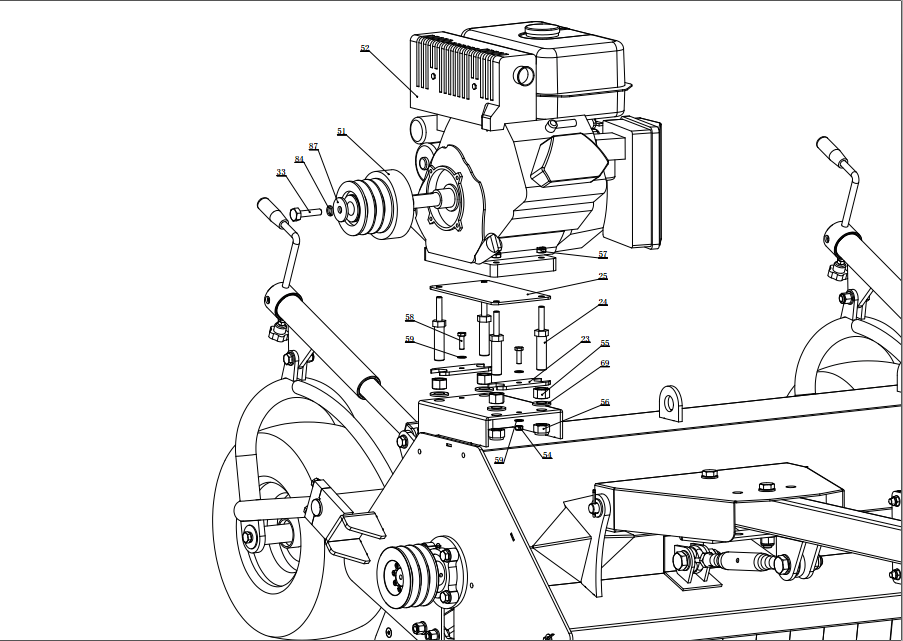 ATV Flail Mower - Spare Parts
