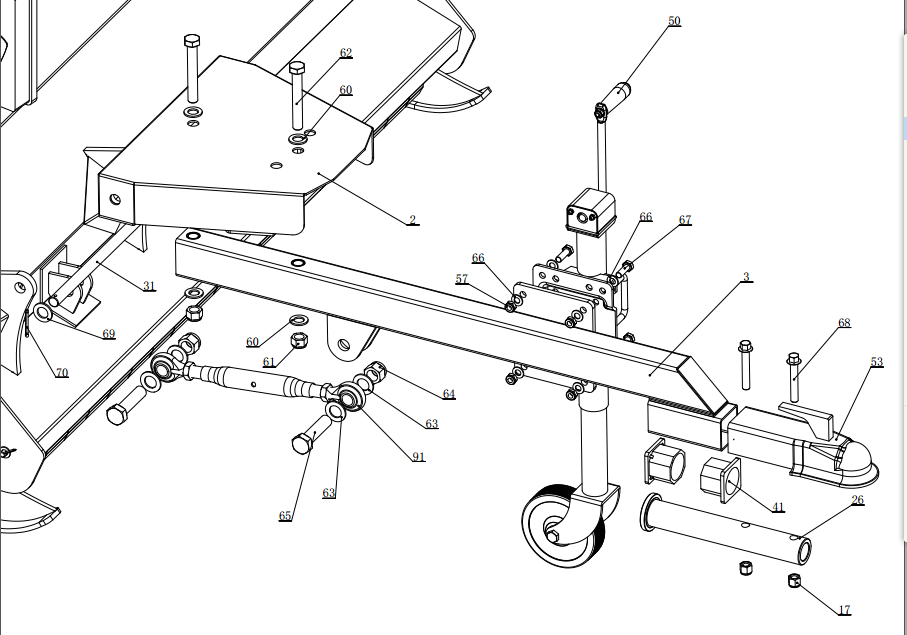 ATV Flail Mower - Spare Parts