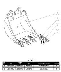 Backhoe / Backactor - Spare Parts