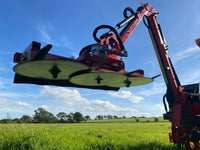 Circular Saw Blade Attachment for Excavators and Hedge Cutters
