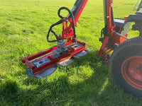 Circular Saw Blade Attachment for Excavators and Hedge Cutters