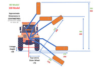 Compact Tractor Hedge Cutter