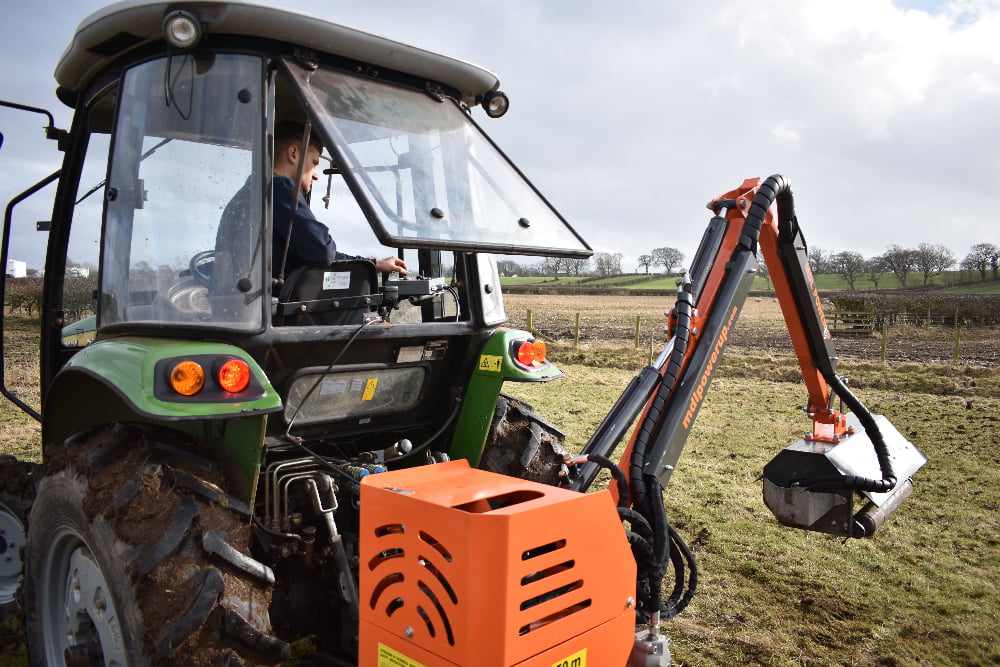 Compact Tractor Hedge Cutter