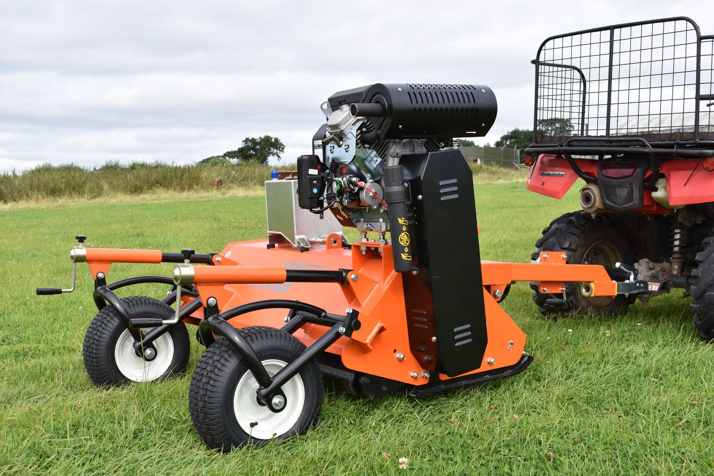 ATV Towable Flail Mower V-Twin 25HP Engine