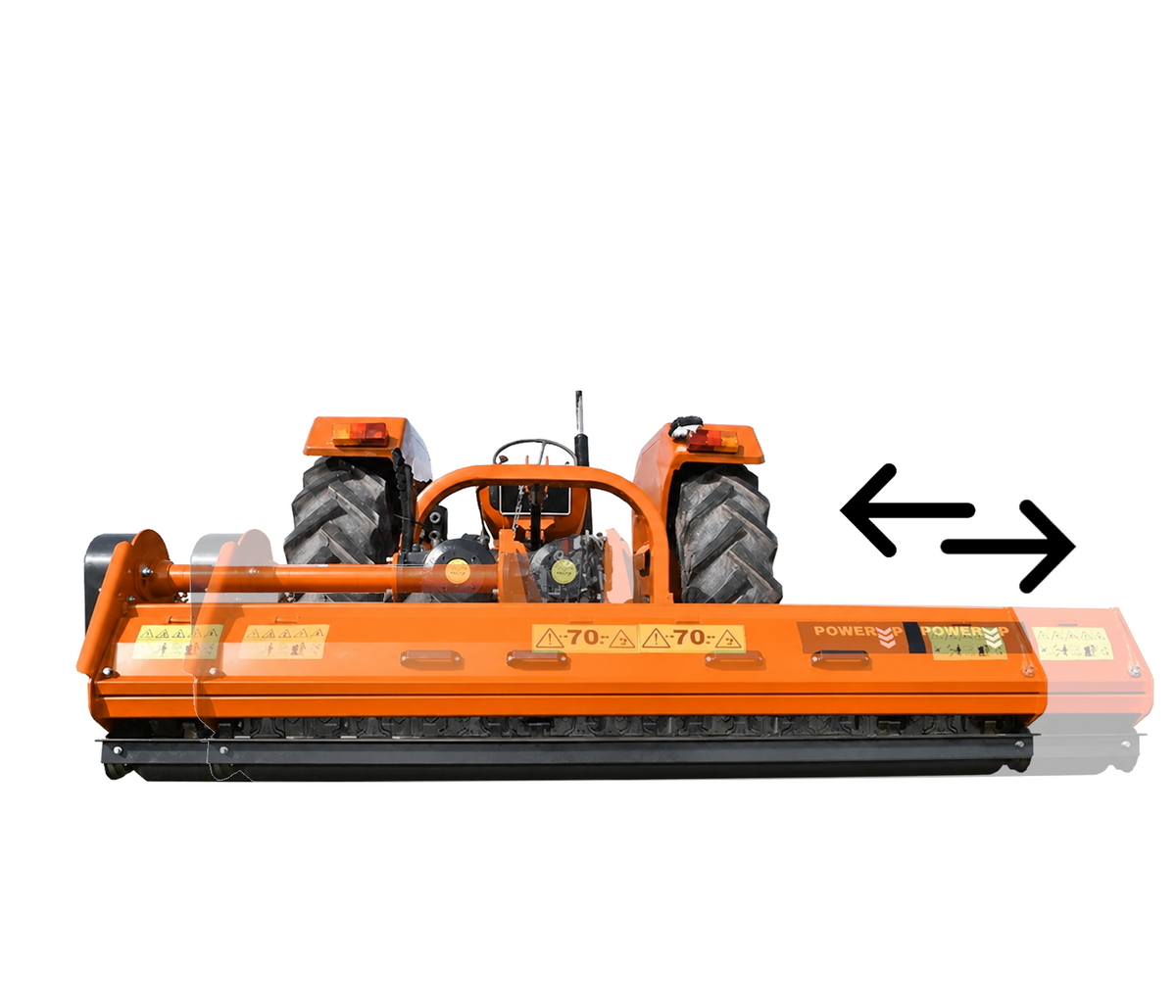 Powerup EFGC Side-Shift Flail Mower