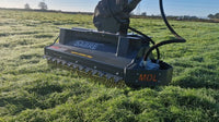 Excavator Flail Head Attachment