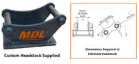 Excavator Flail Head Attachment