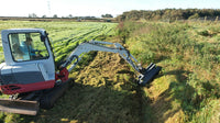 Excavator Flail Head Attachment