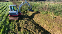 Excavator Flail Head Attachment