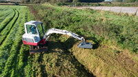 Excavator Flail Head Attachment