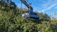 Excavator Flail Head Attachment