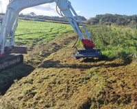 Excavator Flail Head Attachment