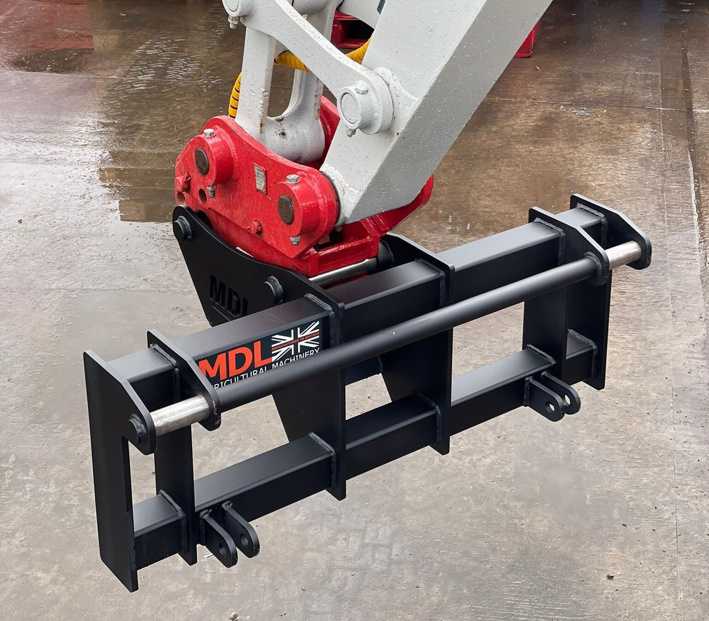 Excavator to Headstock Attachment Adaptor