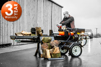 Petrol Log Splitter with Lift
