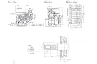 Loncin 440FD Diesel Engine