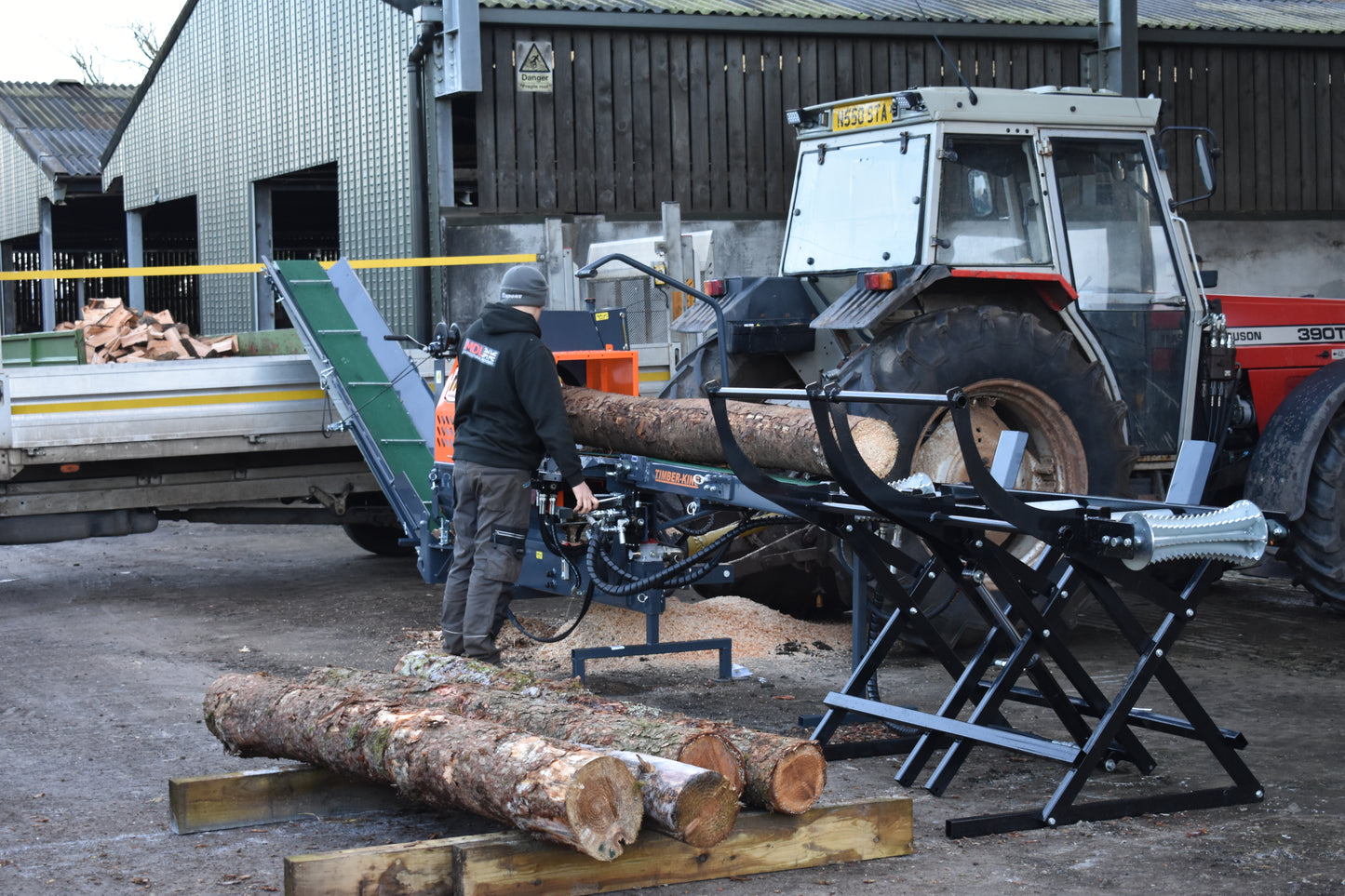 PTO Wood Processor