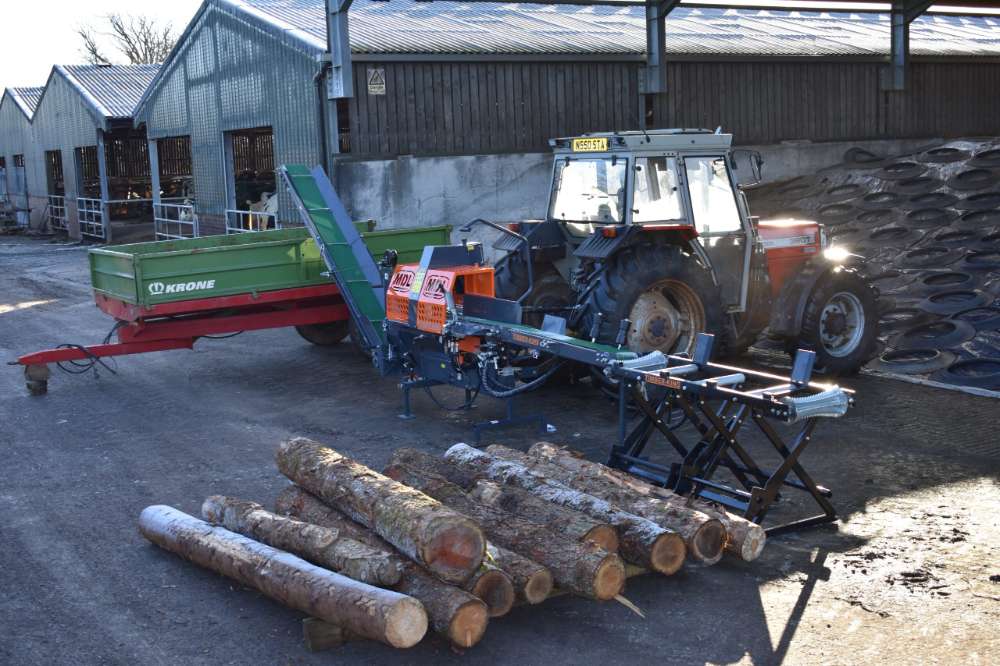 PTO Wood Processor