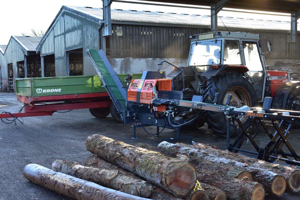 PTO Wood Processor