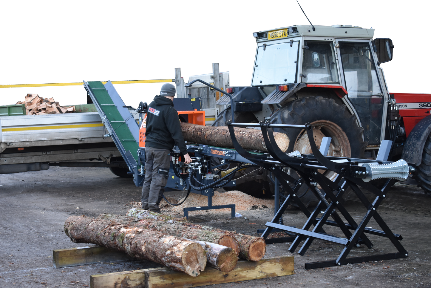 PTO Wood Processor