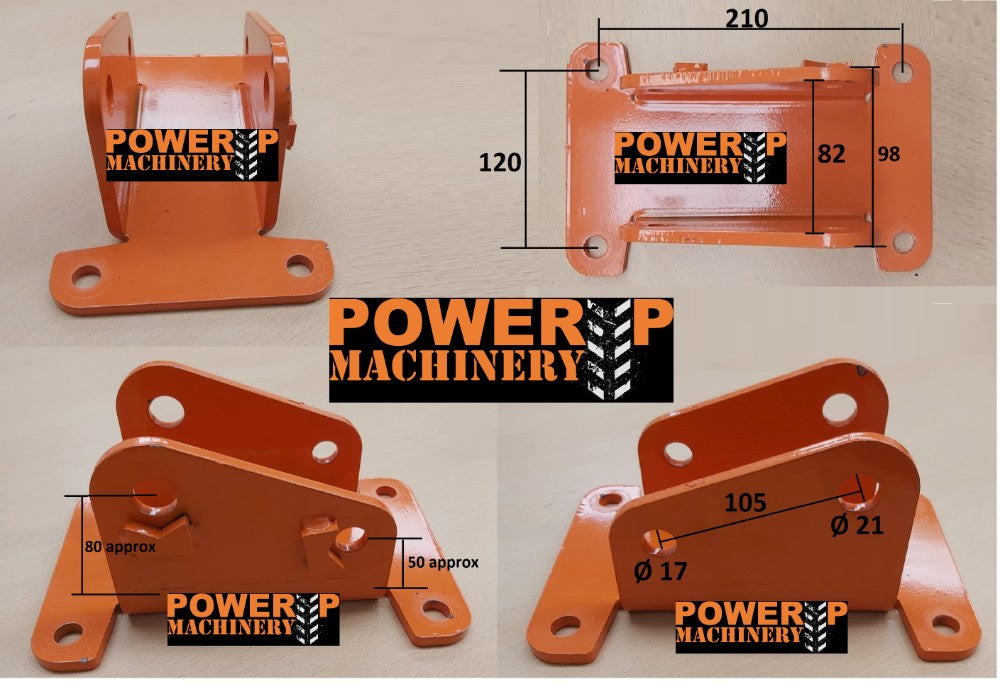 Excavator Hedge Cutter Attachment for 0.75t – 8T Diggers