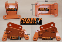 Excavator Hedge Cutter Attachment for 0.75t – 8T Diggers