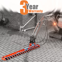 Excavator Hedge Cutter Attachment for 0.75t – 8T Diggers