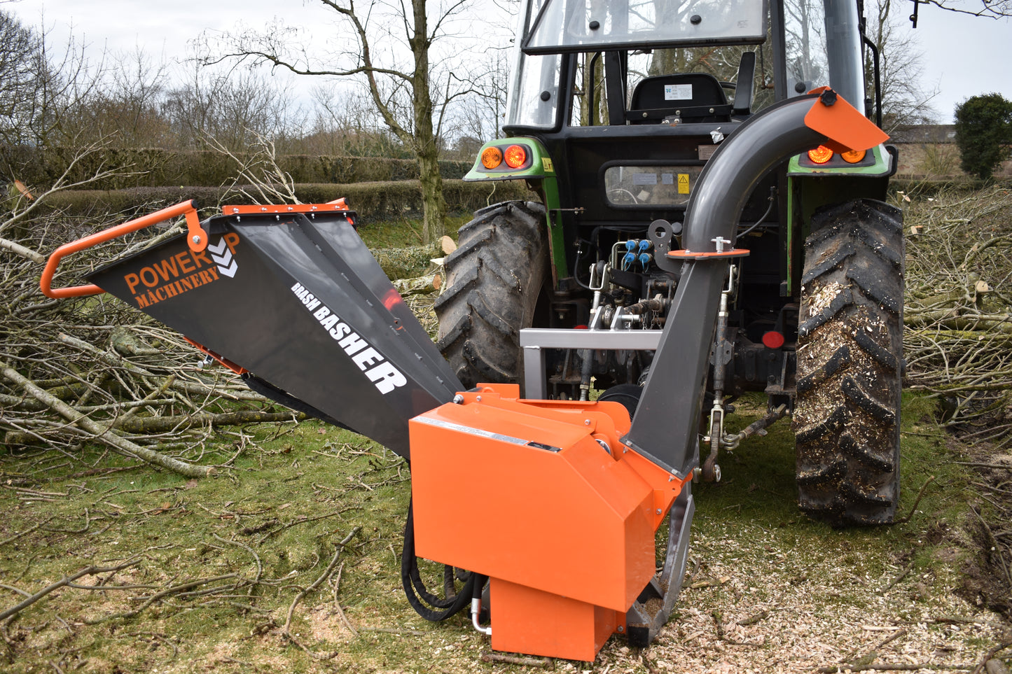 Hydraulic PTO Driven Wood Chipper TH100