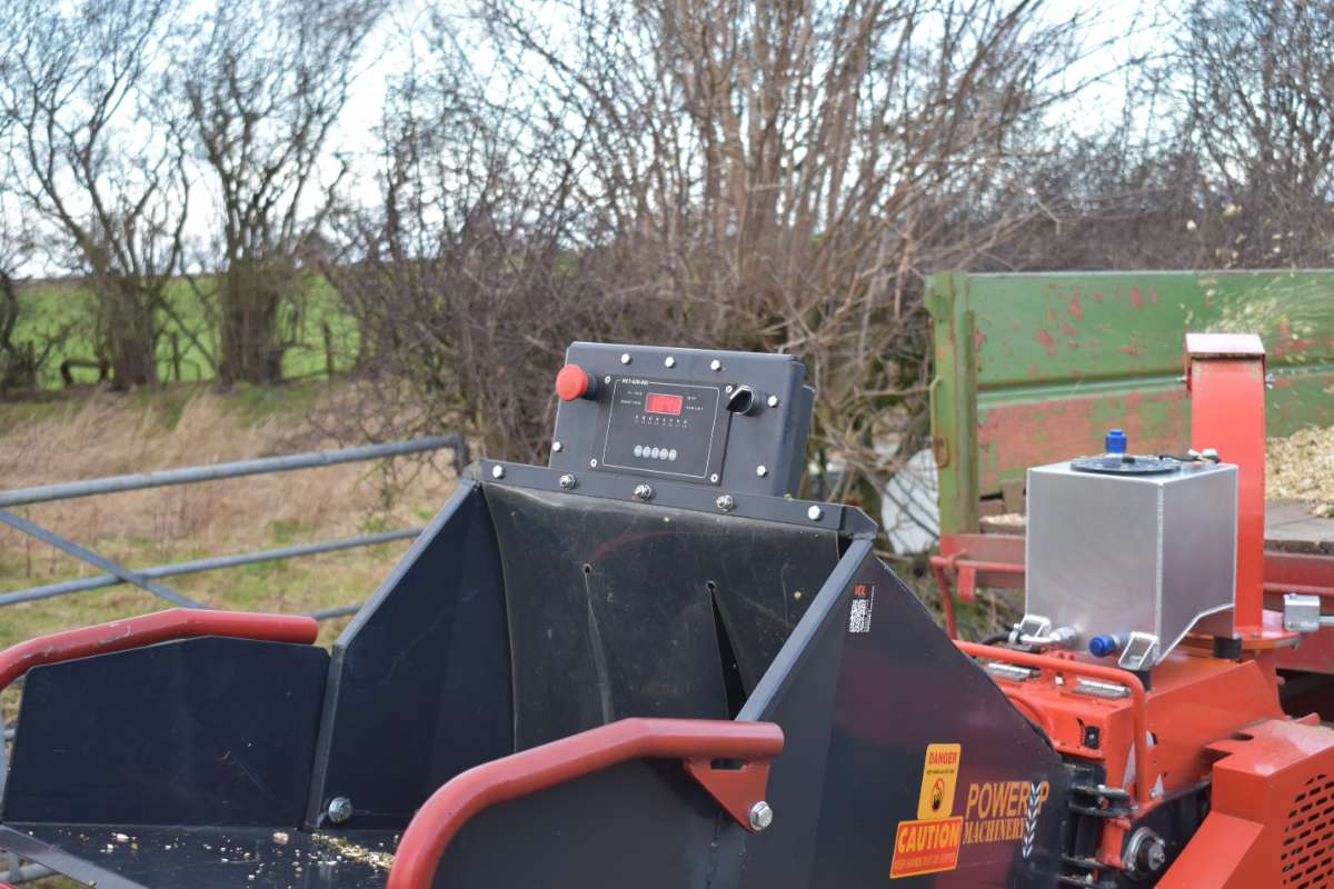 Tracked Petrol Wood Chipper