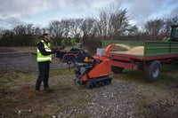 Tracked Petrol Wood Chipper