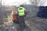 Tracked Petrol Wood Chipper