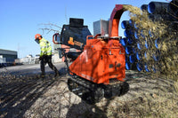Tracked Petrol Wood Chipper