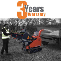Tracked Petrol Wood Chipper