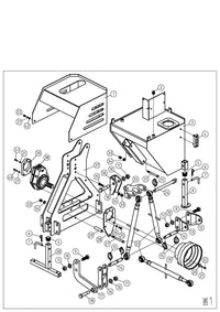 UK eCombi Hedge Cutter - Spare Parts