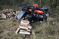 Petrol Log Splitter with Lift