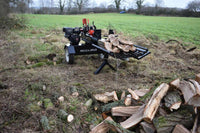Petrol Log Splitter with Lift