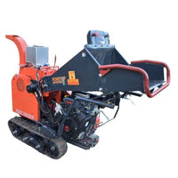 Tracked Petrol Wood Chipper
